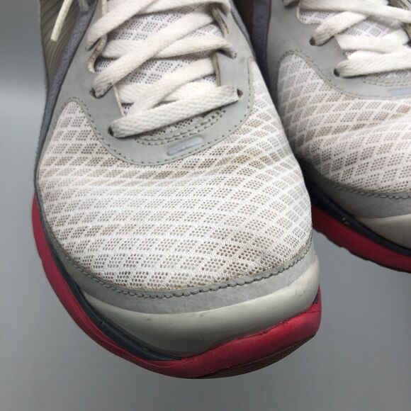 NIKE Lunar Eclipse Flywire Womens Athletic Shoes Grey/Pink 408580-100 Size 8.5 - Picture 9 of 16